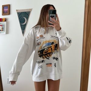 racing sweatshirt